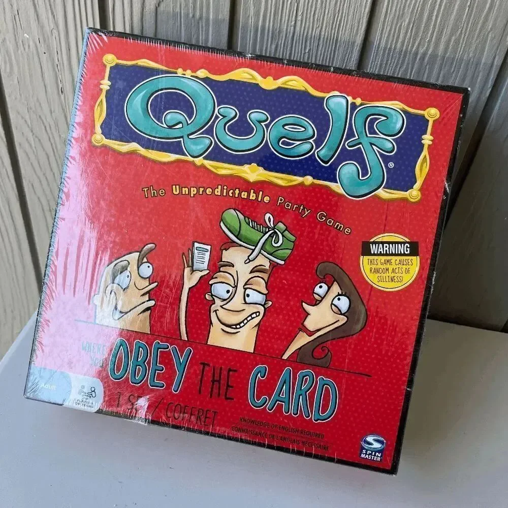 Quelf The Unpredictable Party Game – 2011 Edition, Factory Sealed